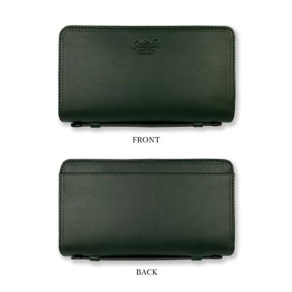 CROCODILE (クロコダイル) レザー (牛革) ダブルラウンドジップ 長財布