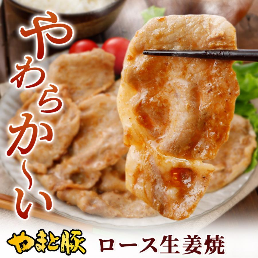 やまと豚 ロース 生姜焼 180g (冷凍) | 豚肉 味付き 味付き肉 味付け肉 味付肉 国産 肉 お肉 生姜焼き 豚ロース ギフト お取り寄せグルメ 焼肉 惣菜 豚丼 内祝い｜frieden-shop｜02