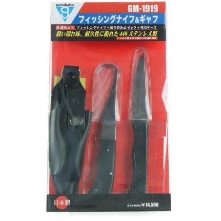 がまかつ フィッシングナイフ＆ギャフ GM1919 : gamagatugm1919 