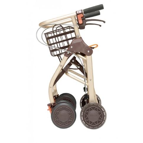 歩行車：コンパクト歩行器(折りたたみ式) 商品名：テイコブリトルホームF テイコブリトルホーム 歩行車 歩行器 コンパクト 室内 高齢者