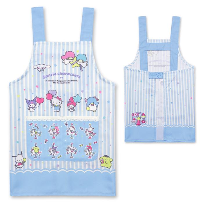 sanrio（サンリオ） エプロン 女の子 キッズ 子供 H型 キャラクター