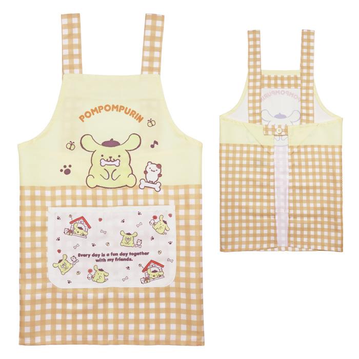 sanrio（サンリオ） エプロン 女の子 キッズ 子供 H型 キャラクター