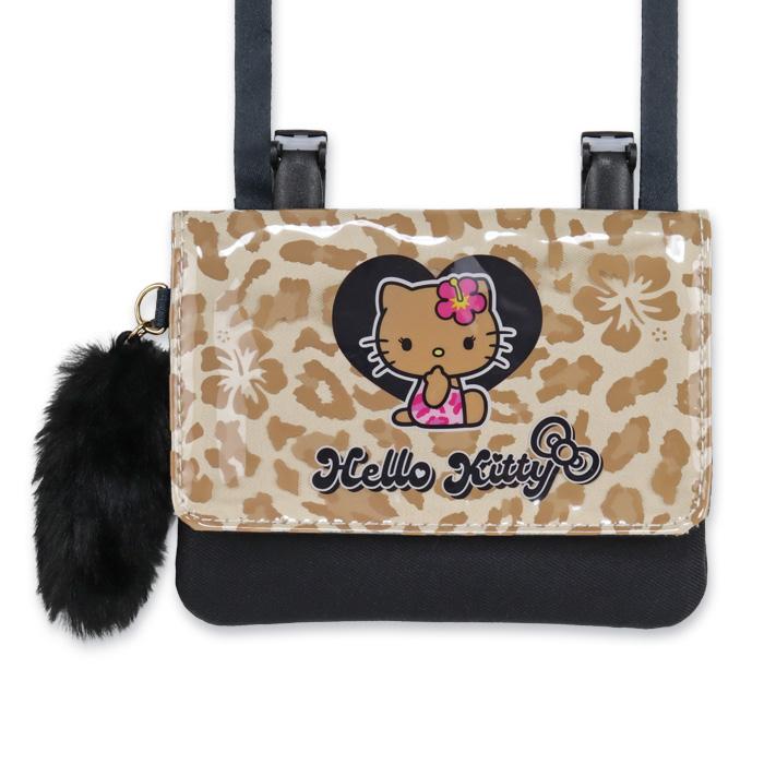 ハローキティ 移動ポケット ショルダー 女の子 サンリオ 日焼けキティ