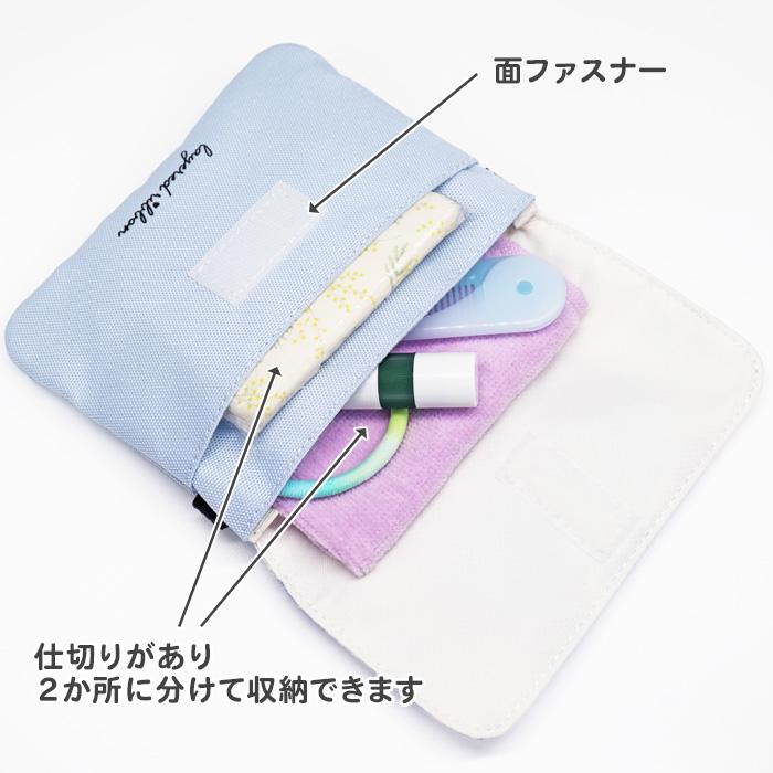 移動ポケット ショルダー 女の子 mini pocket リボン チェック柄 (MHE