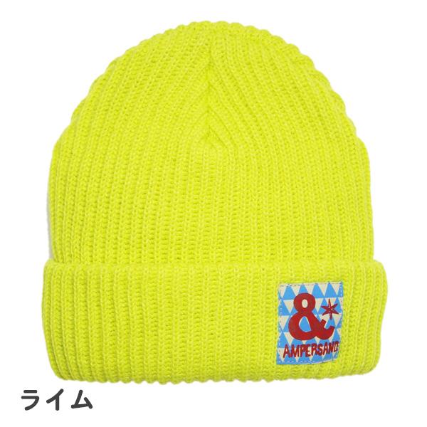 帽子 ニット帽 キッズ 子供 ampersand(アンパサンド)5colors二つ折り 52〜54cm 男の子 女の子 冬 | Ampersand（子ども服） | 02