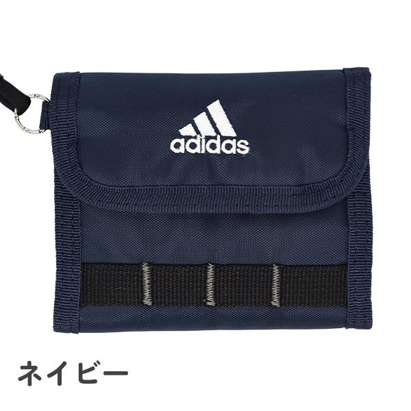 adidas（アディダス） 財布 三つ折り ネックストラップ付き (AD63472