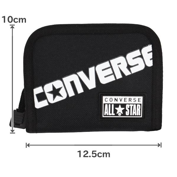 財布 二つ折り ネックストラップ付き CONVERSE コンバース (L24521) ミニ財布 ひも付き 男の子 女の子 小学生 中学生 男子 キッズ 子供 サイフ お財布 おしゃれ｜friendly-store｜02