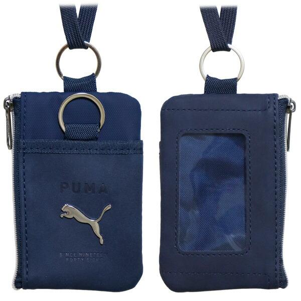 PUMA（プーマ） パスケース キーケース 小銭入れ ネックストラップ付き