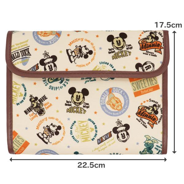 母子手帳ケース ジャバラ ディズニー マルチケース (DJO-2501K) 母子手帳 Mサイズ B6 2人分 お薬手帳 ケース カバー 通帳ケース キャラクター おしゃれ かわいい | Disney | 03