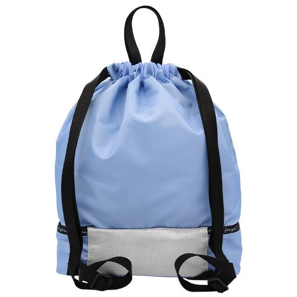 ナップサック 2層式 女の子 チェック柄 (C23050) プールバッグ 体操着