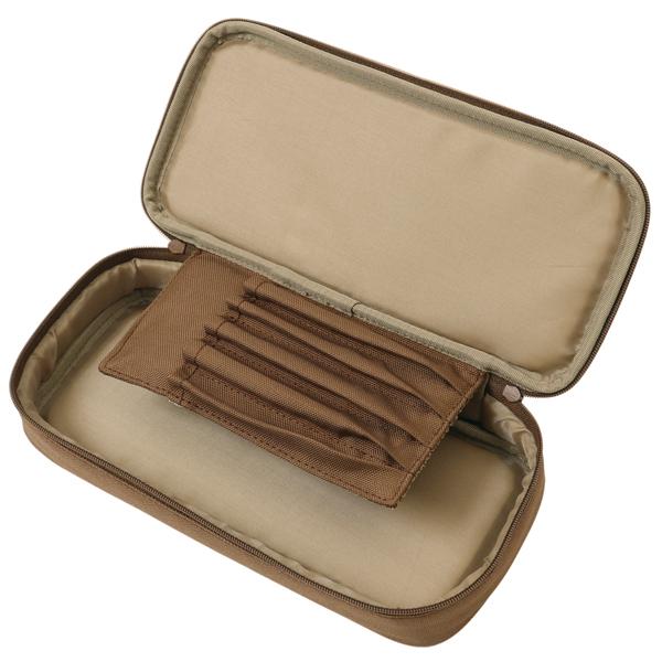 ペンケース 筆箱 シンプル 大容量 多機能 ペン先の傷まないペンケース