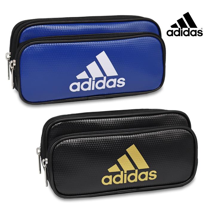 adidas（アディダス） ペンケース 筆箱 (PT-1500) 大容量 シンプル
