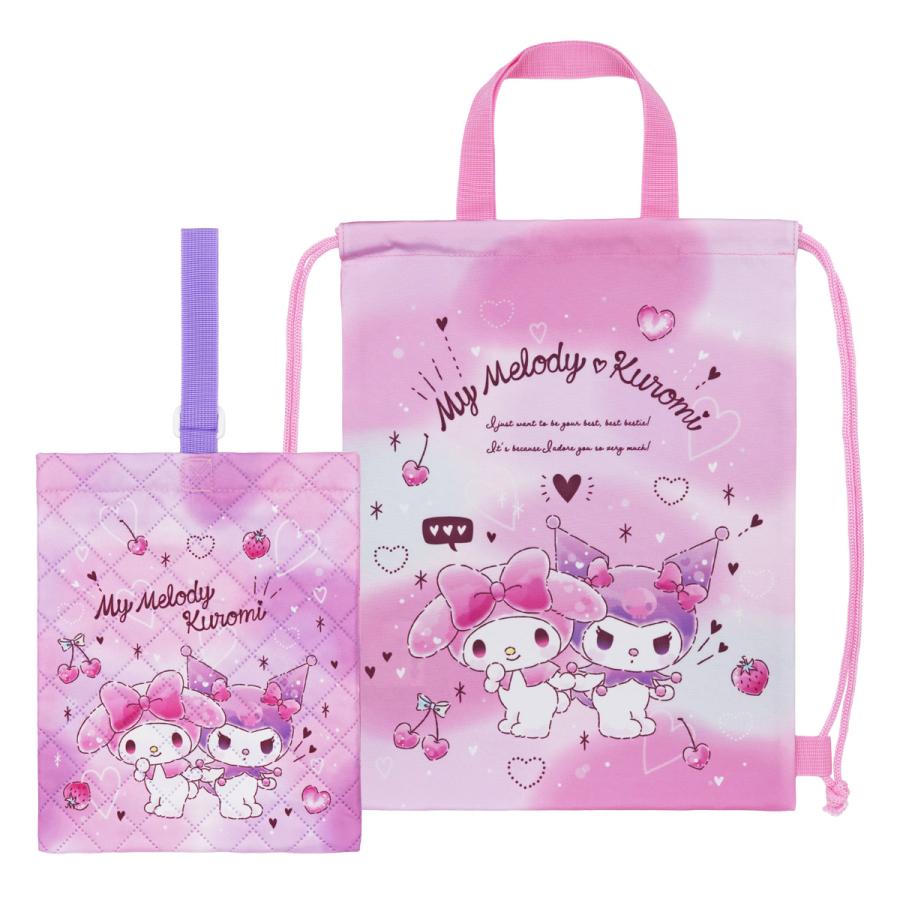 sanrio（サンリオ） ナップサック 上履き入れ セット キャラクター
