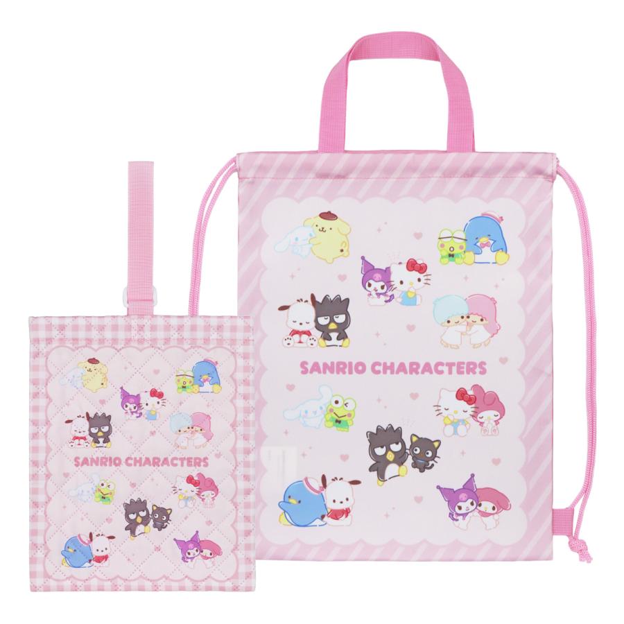 sanrio（サンリオ） ナップサック 上履き入れ セット キャラクター