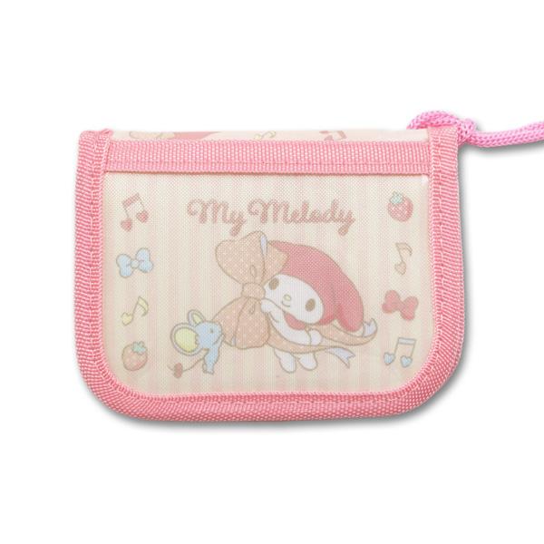 sanrio（サンリオ） 財布 女の子 二つ折り ネックストラップ