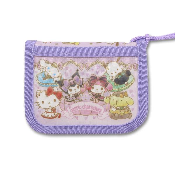 sanrio（サンリオ） 財布 女の子 二つ折り ネックストラップ