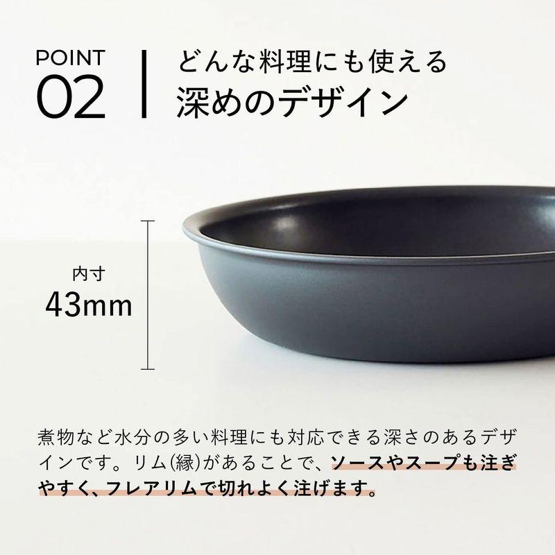 キッチン用品 マイヤー (Meyer) フライパン 「ミッドナイト フライパン 20cm」 アルミニウム IH対応 フッ素樹脂加工 国内正規品 MNH-P｜friendlyfactory｜09