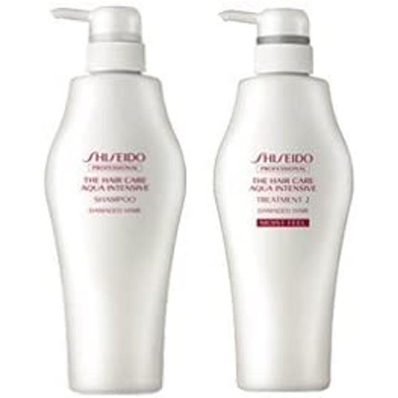 ヘアケア 資生堂 アクアインテンシブ シャンプー 500mL & トリートメント2 500g シャンプー アクアインテンシブ 500mL トリートメント2 500g