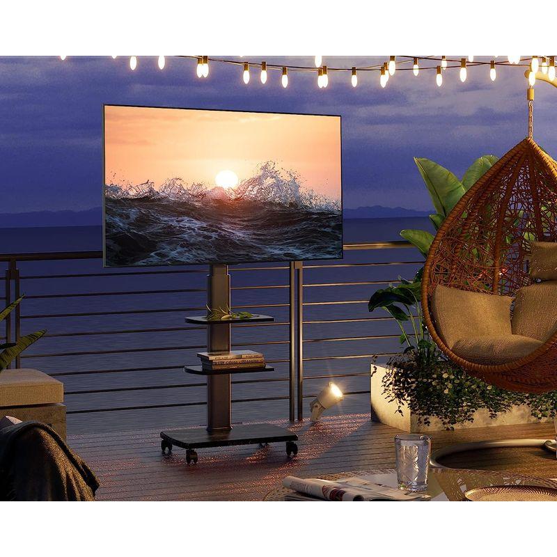 テレビ台 ローボード FITUEYES テレビスタンド 32?65型対応 キャス ローボード テレビスタンド 65型対応 5cm