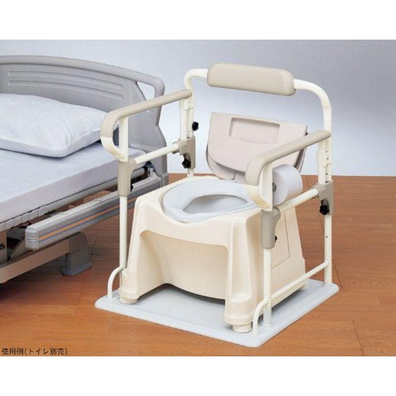 ポータブルトイレ用付属品 ポータブルトイレ用フレームささえ 福祉用具 アロン化成 安寿 2023061614111501396