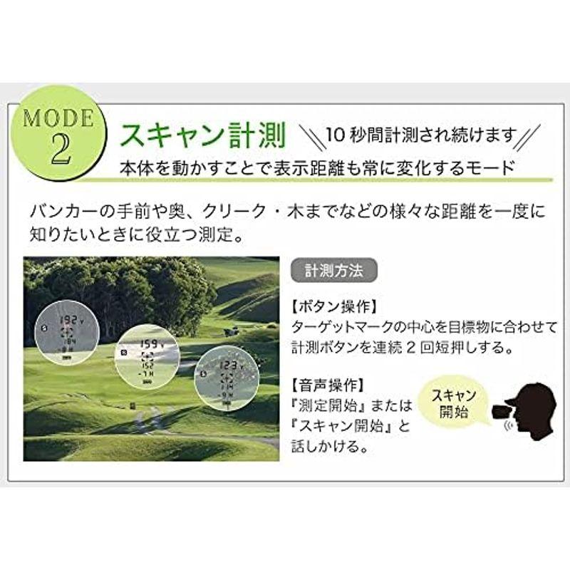ゴルフ用距離計 Shot Navi VoiceLaser -LEO(ブラック) Navi VoiceLaser LEO ブラック
