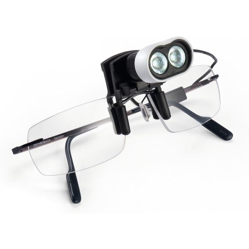 激安新作入荷 ヘッドライト ESCHENBACH ヘッドライトLED 眼鏡用クリップタイプ 1604-22