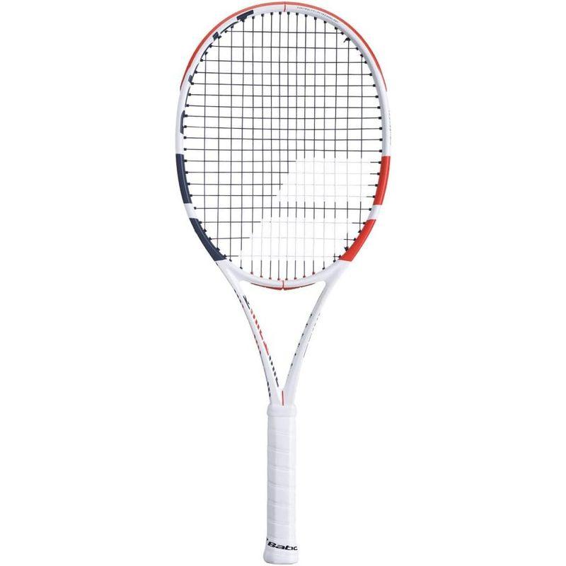 テニスラケット バボラ (Babolat) PURE STRIKE100 (ピュアストライク100) U NC ストリングなし ホワイト/レ｜friendlyfactory｜06