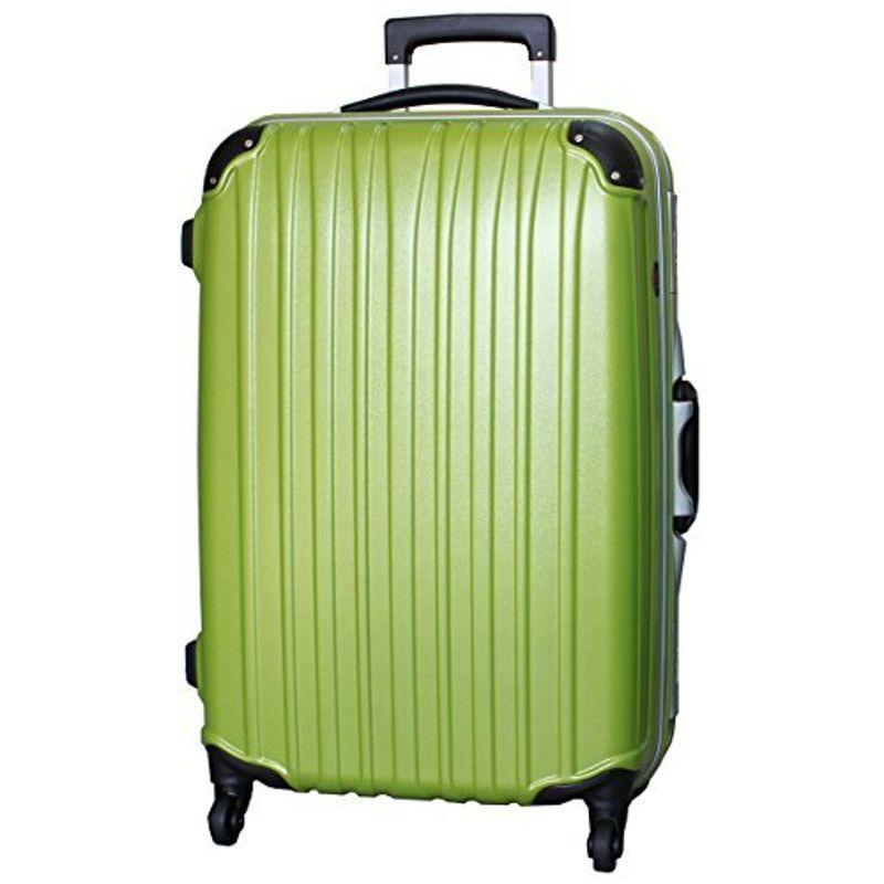 ビータス スーツケース ハード 4輪 BH-F1000 保証付 80L 76 cm 6kg エンボスライムグリーン