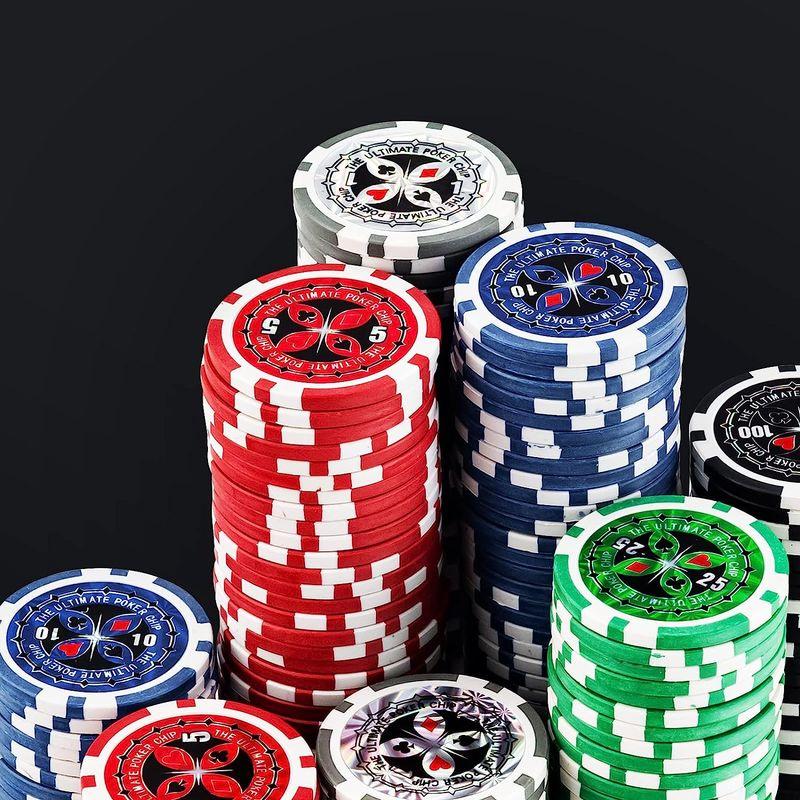BestBuy ポーカーセット チップセット ポーカーチップ チップ 300枚 ポーカー | 500枚 200枚 ブラック300枚数字 犬用品 その他 数字入り カジノチップ DX妖怪ウォッチドリーム
