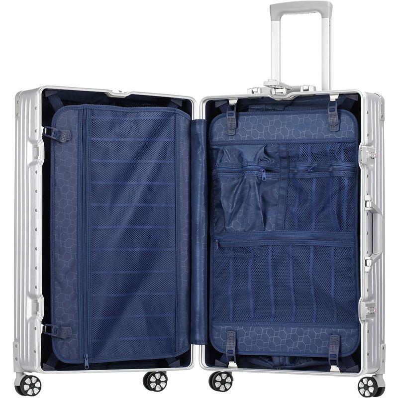 Pref-Innoスーツケース キャリーバッグ TSAロック アルミフレーム式 旅行 出張 キャリーケース 静音キャスター 軽量 機内持ち込 静音キャスター Innoスーツケース キャリーバッグ TSAロック アルミフレーム式 旅行 出張 キャリーケース 軽量