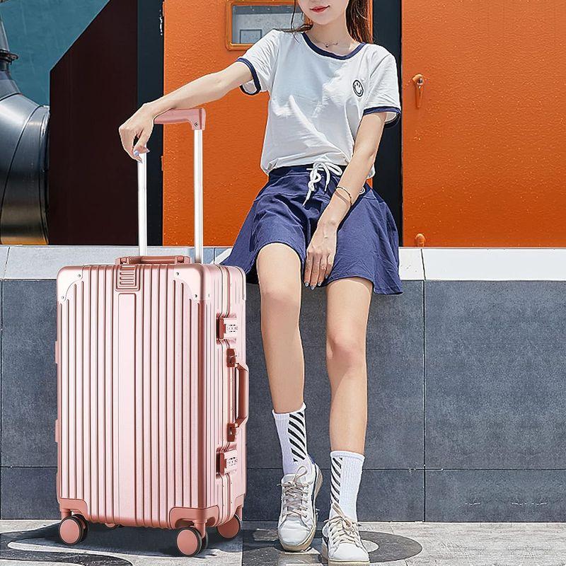 ISUKI スーツケース キャリーケース アルミフレーム 機内持込 大型 キャリーバッグ 軽量 キャリーバック 静音 TSAロック 人気色 スーツケース TSAロック キャリーケース アルミフレーム 機内持込 大型 キャリーバッグ 軽量 キャリーバック 静音 人気色 　ISUKI