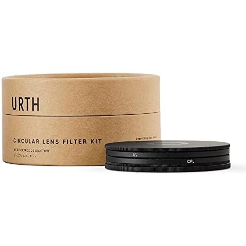 オリジナル  Urth 49mm UV + 偏光(CPL) レンズフィルターキット