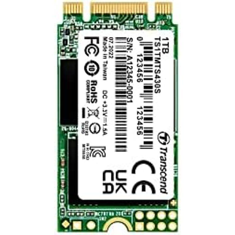 トランセンドジャパン Transcend SSD M.2 2242 512GB SATA III 6Gb/s 3D TLC NAND DDR｜friendlyfactory｜10