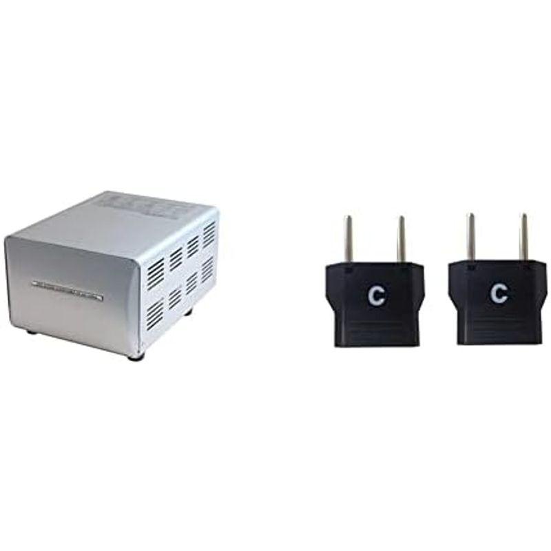 カシムラ 海外国内用 変圧器 AC 220V ~ 240V / 1000W 本体電源プラグ A, 出力コンセント A ・ C 兼用タイプ N｜friendlyfactory｜04