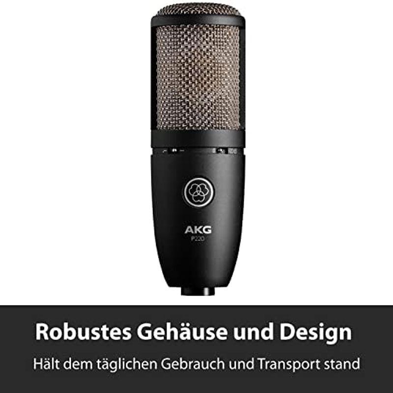 返品送料無料 AKG: P220 Project Studio Condenser Microphone. For ヴォイス