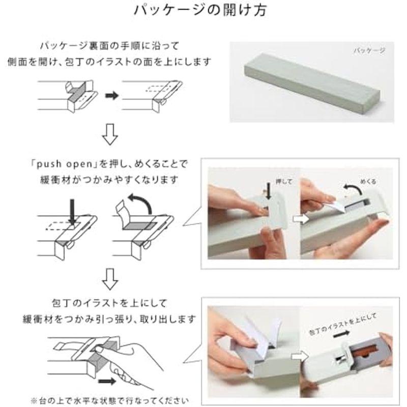 ideaco(イデアコ) 包丁 2本 セット 小三徳 ＆ ペティナイフ 両刃 kitchen knife pair set mini san｜friendlyfactory｜20