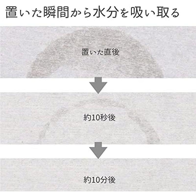 総合ランキング1位獲得！ アンドエヌイー(&NE) 溶岩石から作られた 新素材 ラバストーンバスマット ホワイト ANE-209-WH 60×40cm