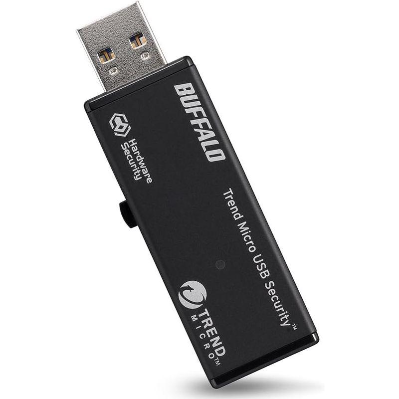 USBメモリ・フラッシュドライブ 8GB USBメモリー BUFFALO ハードウェア暗号化機能 USB3.0 セキュリティーUSBメモリー ウイルススキャン1年 RUF3-HSL8GTV｜friendlymoon｜05
