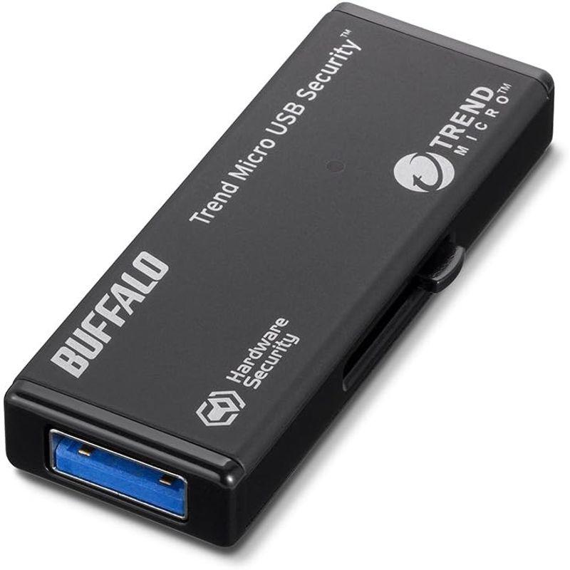 USBメモリ・フラッシュドライブ 8GB USBメモリー BUFFALO ハードウェア暗号化機能 USB3.0 セキュリティーUSBメモリー ウイルススキャン1年 RUF3-HSL8GTV｜friendlymoon｜08