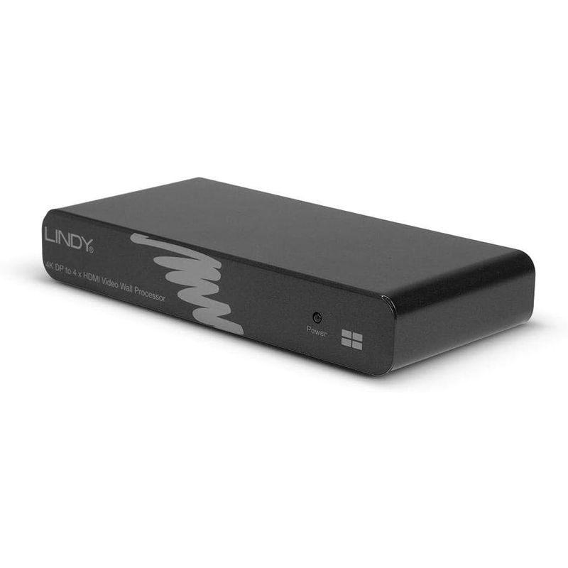 ビデオウォール・プロセッサー LINDY 4K対応 DisplayPort入力 HDMI出力(4ポート) (型番:38418)｜friendlymoon｜03
