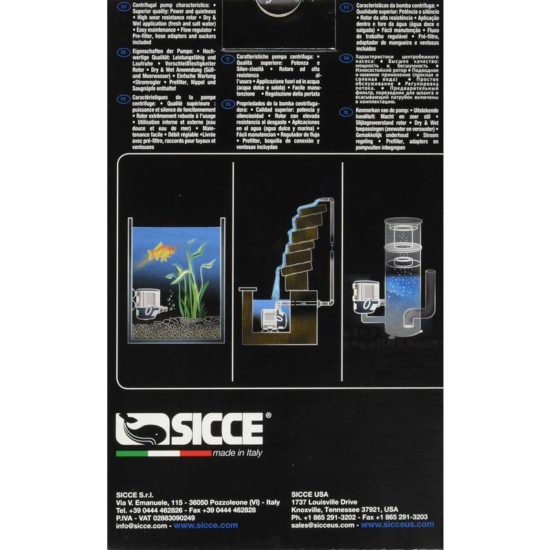 レッドシー (RedSea) SICCE シッチェ 水陸両用ポンプ シンクラサイレント3.0 循環ポンプ 50Hz RedSea SICCE シッチェ 水陸両用ポンプ シンクラサイレント3 循環ポンプ 50Hz 　レッドシー