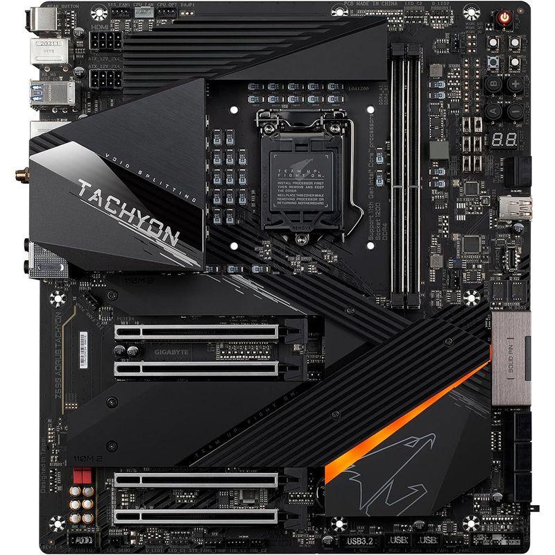 PCパーツ - マザーボード GIGABYTE Z590 AORUS TACHYON Rev.1.0