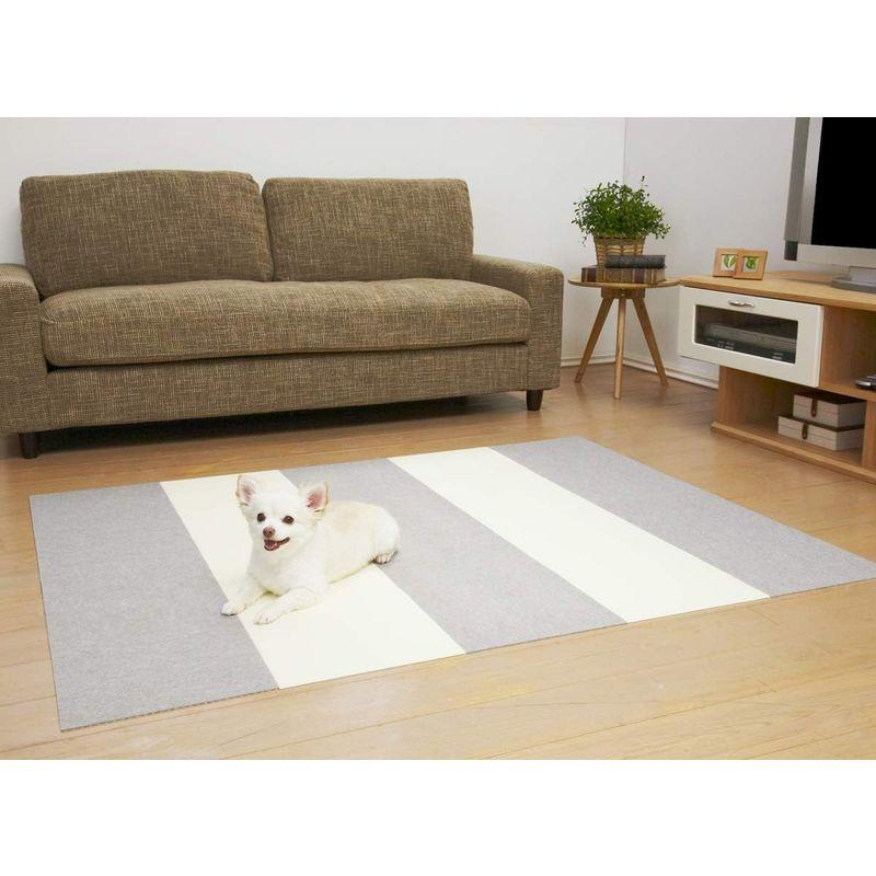 ペット用品 床に吸着 ズレない ペット用 マット カーペット 滑り防止 撥水 消臭 犬 保護 タイルマット 50枚入 30x30cm 3mm 日本製 ( ズレない ペット用 マット カーペット 滑り防止 撥水 消臭 保護 タイルマット 50枚入 30x30cm 3mm 日本製