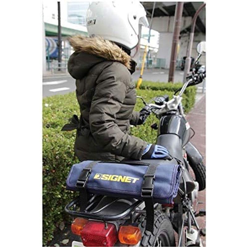 売って買う バイク整備用工具セット SIGNET シグネット ２１点組 800S-B001 ツールロール入 車載可能