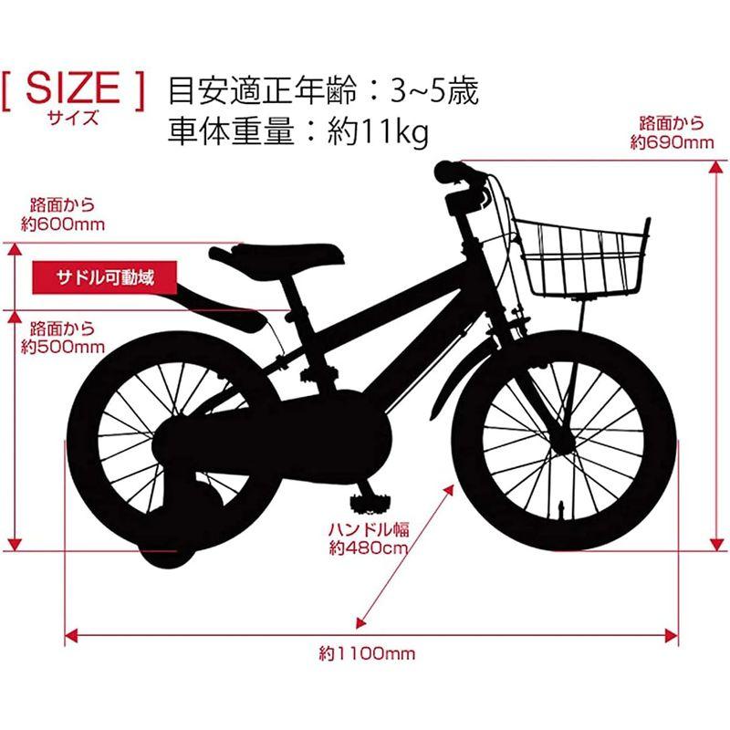 自転車 HUMMER(ハマー) KID'S18-OH 特殊折りたたみ補助輪付き ミッドナイトブルー ヴィンテージ塗装 長く乗れる仕様 63337-4｜friendlymoon｜07