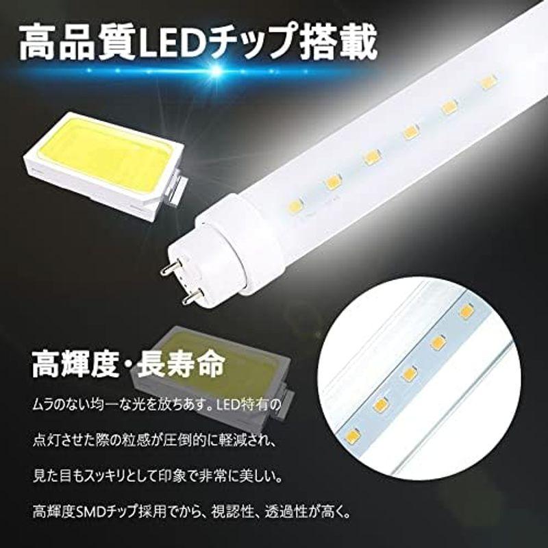 LED照明 特売 15本セットLED蛍光灯 40W相当 LED直管 グロー式工事不要 20W消費電力 120cm 1198mm 超高輝度3200lm G｜friendlymoon｜03