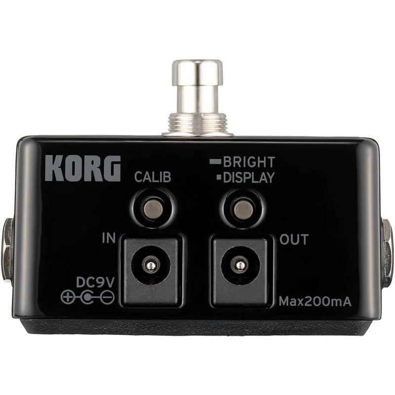 KORG ギター/ベース用 ペダルチューナー Pitchblack X ±0.1