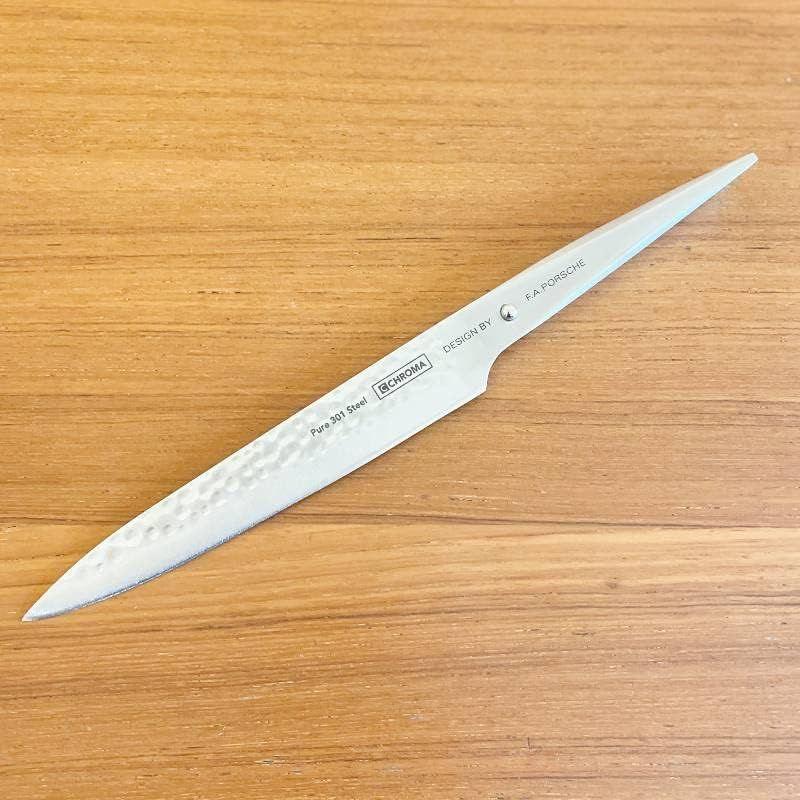 店舗ランキング商品 ポルシェデザイン ハンマー 筋引き包丁 Type 301 槌目模様 刃渡193mm ナイフ おしゃれ クロマ P-05 HM Chroma