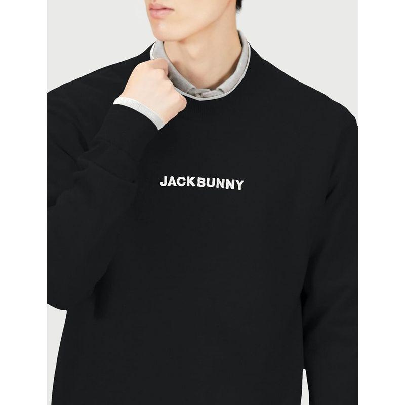 ジャックバニー メンズ クルーネックニット (12Gニット