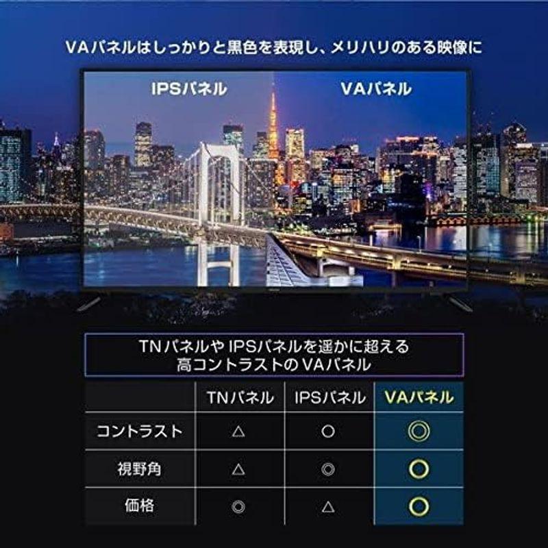 テレビ 液晶テレビ 55型 4K対応 55インチ 裏録画 ゲームモード 地上・BS・110度CSデジタル 外付けHDD録画機能 ダブルチュー｜friendlymoon｜07